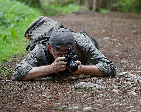 Photographer in Action